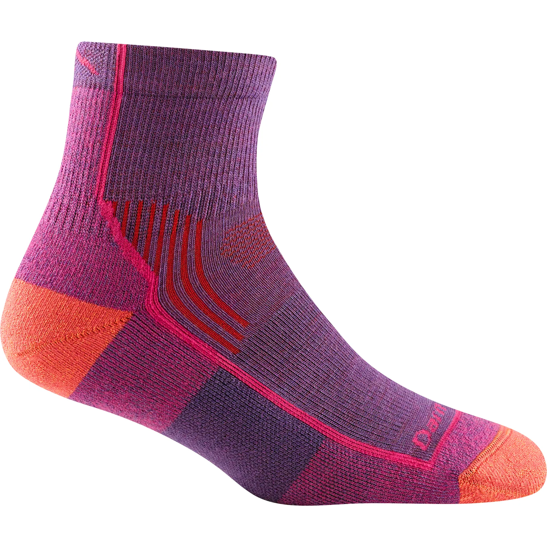 1958 Women's Hiker Quarter Midweight Hiking Sock