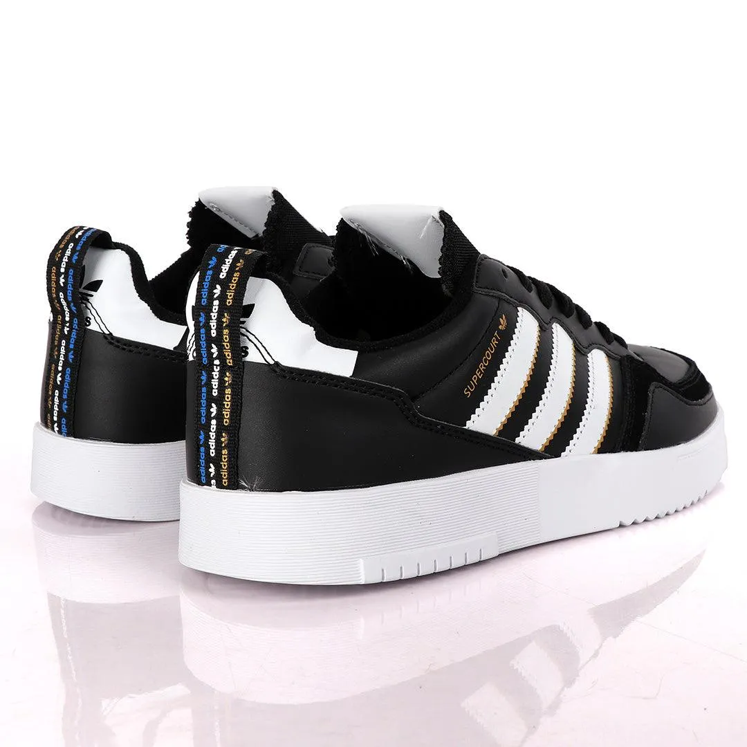 AD SuperCourt Trendy Black And White Sneakers