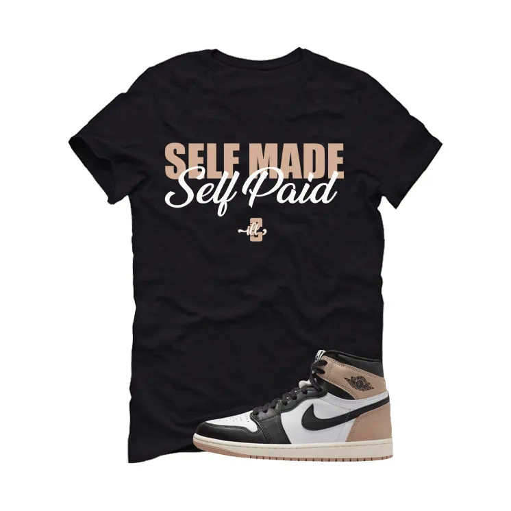 Air Jordan 1 High OG Latte Black T-Shirt (Self Made Self Paid)| illcurrency