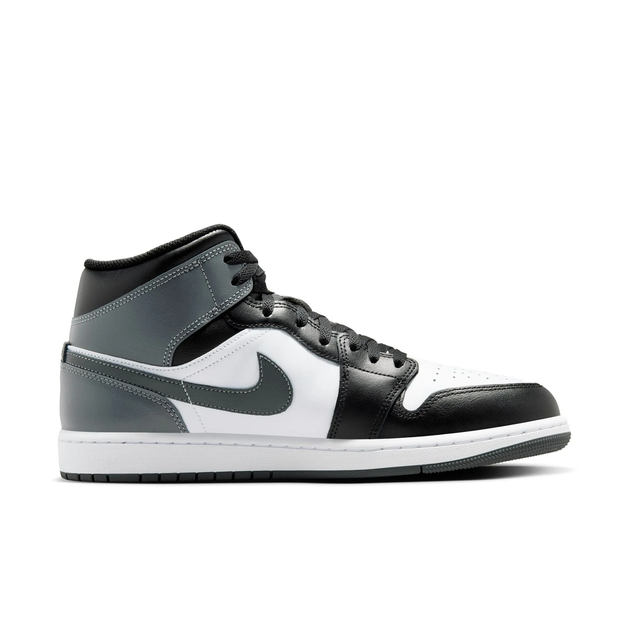 Air Jordan 1 Mid (Black/Iron Grey/White)