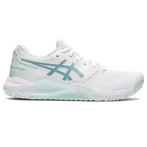 Asics Gel-Challenger 13 Tennis Shoes (Ladies) - White/Smoke Blue