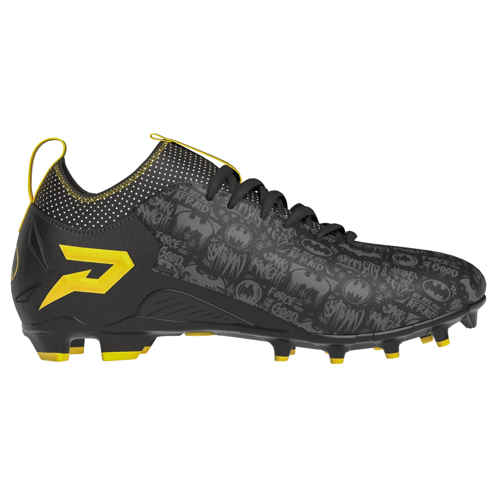 Batman Football Cleats - Quantum Speed by Phenom Elite