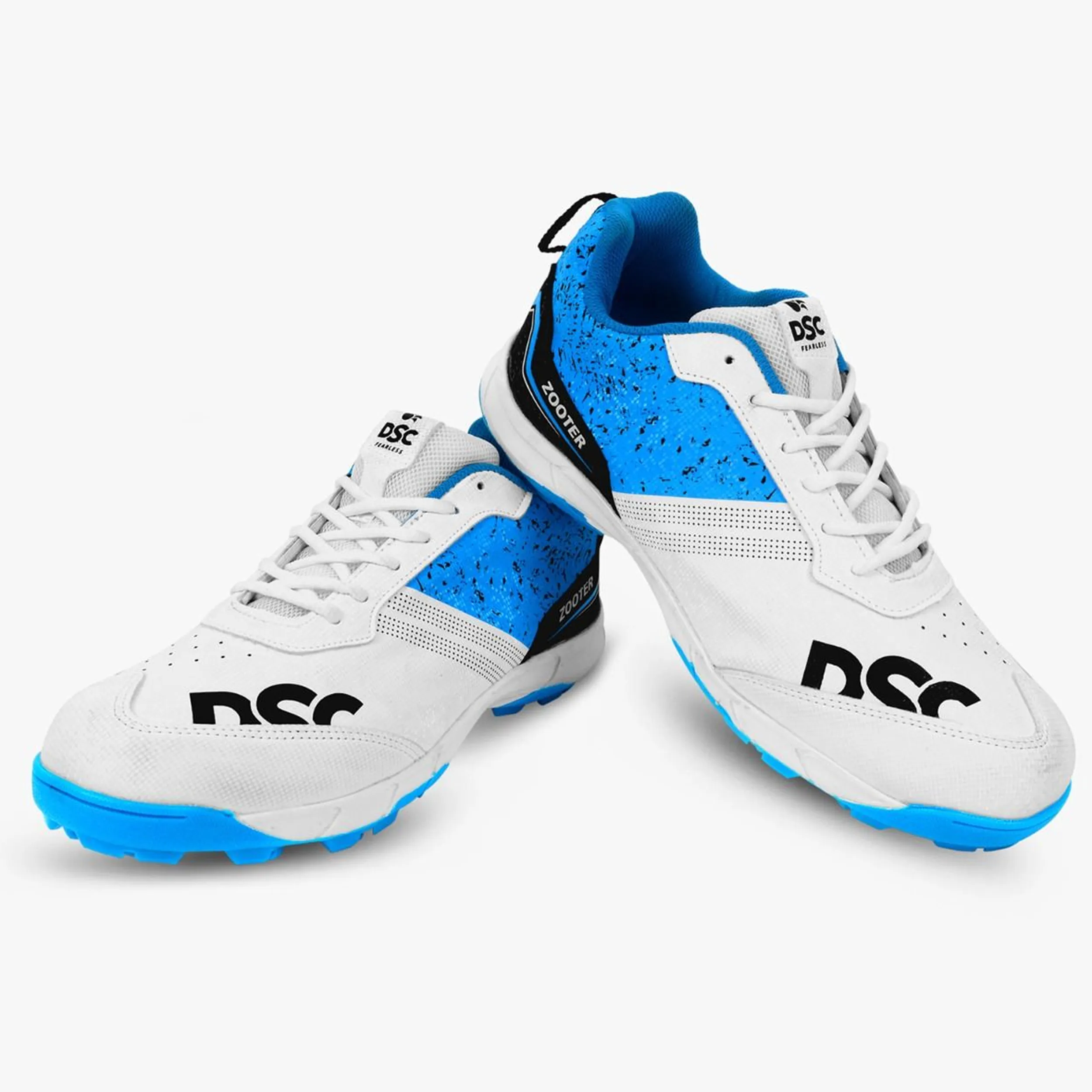 DSC Zooter Cricket Spike Shoes (Blue) (UK3 - UK11)