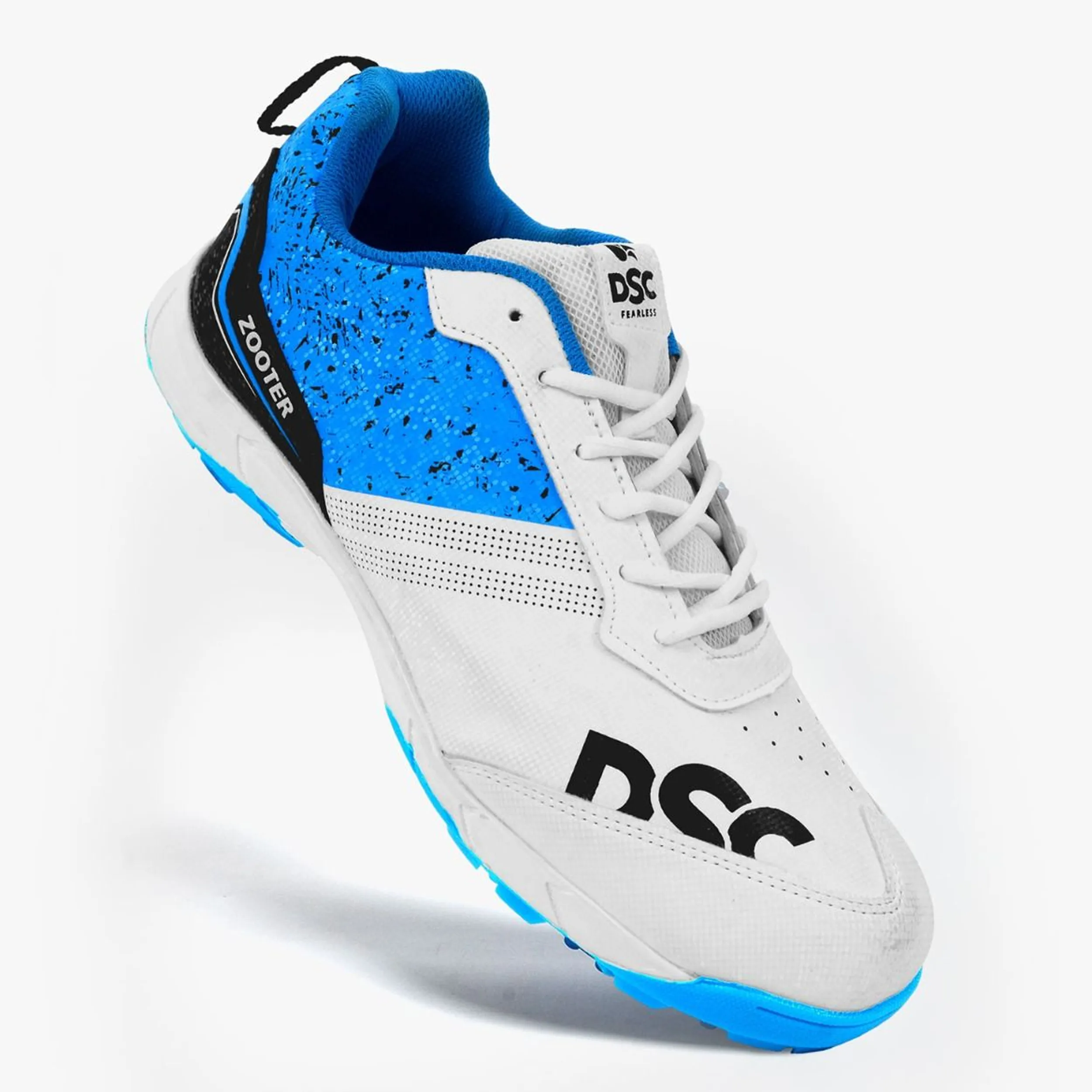 DSC Zooter Cricket Spike Shoes (Blue) (UK3 - UK11)