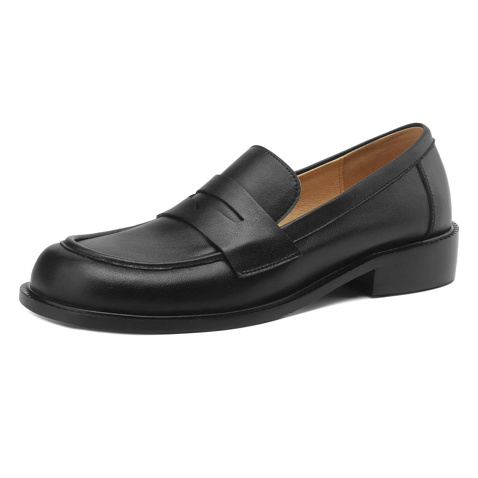 Handmade Womens Loafers Comfortable Leather Shoes