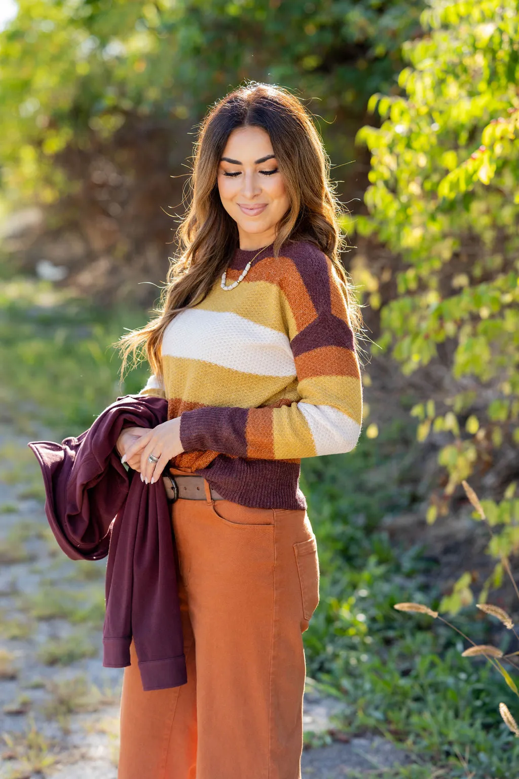 Harvest Striped Sweater