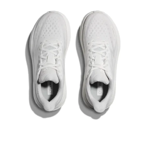 HOKA Women's Clifton 9 (Medium) White