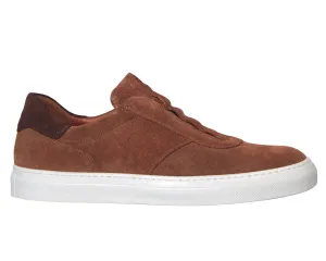 ID24553-Lacuzzo Brown Slip On Suede Shoe