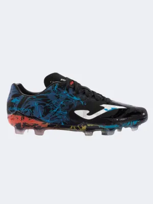 Joma Super Copa 2441 Men Football Shoes Black/Blue/Red