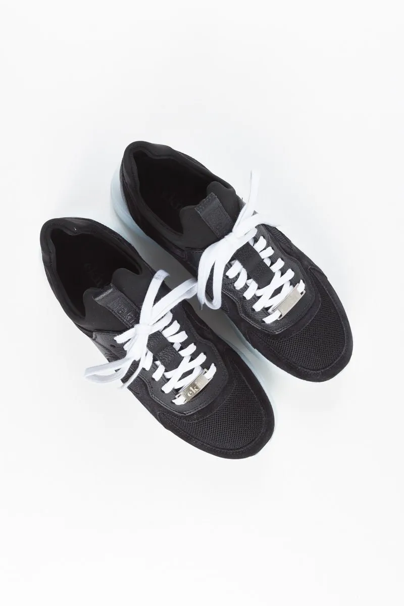 Larch Sneaker | Black Leather   Suede