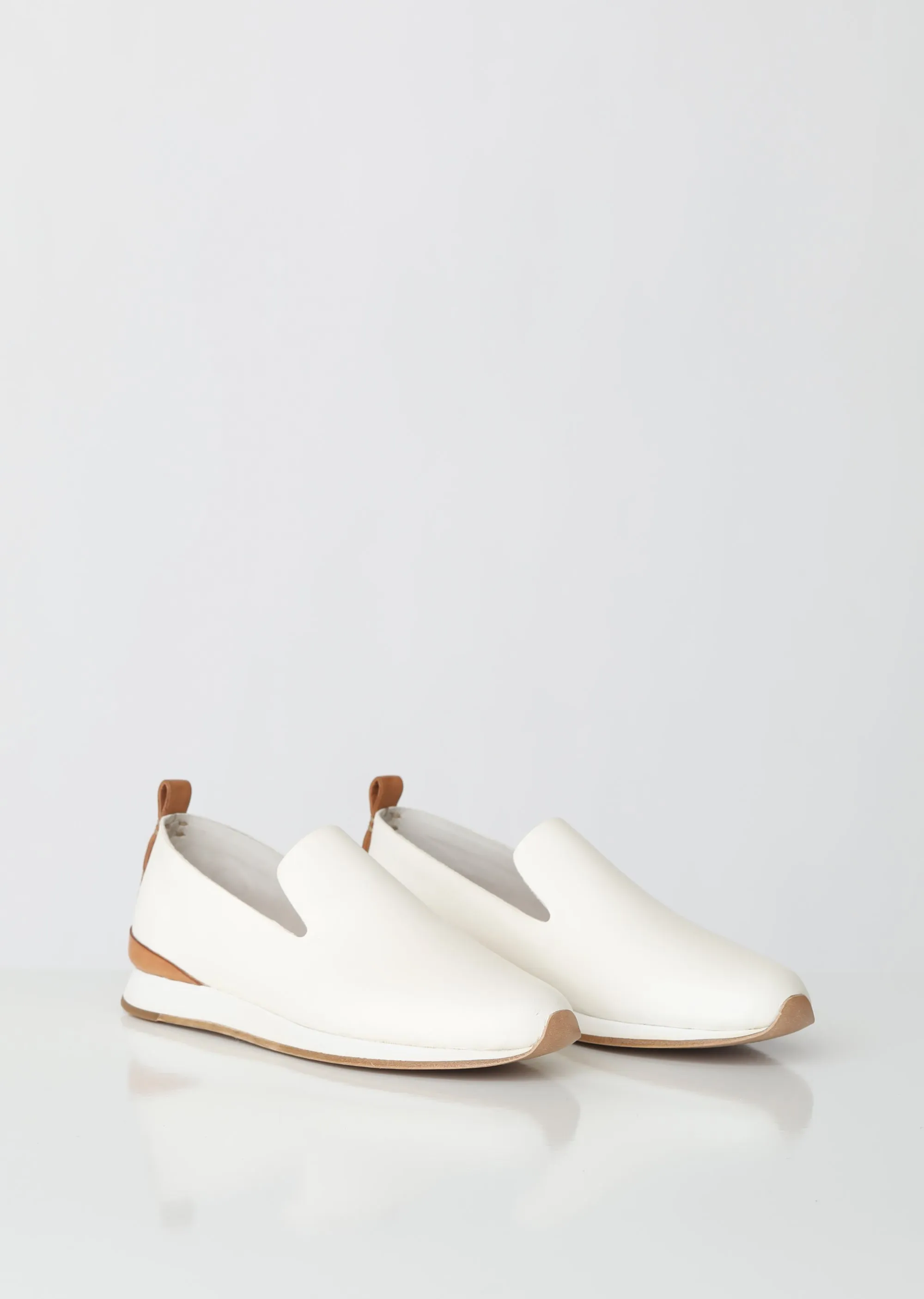 Leather Slip On Runners