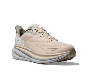 Men's Hoka Clifton 9 Color: Oat Milk / Barley