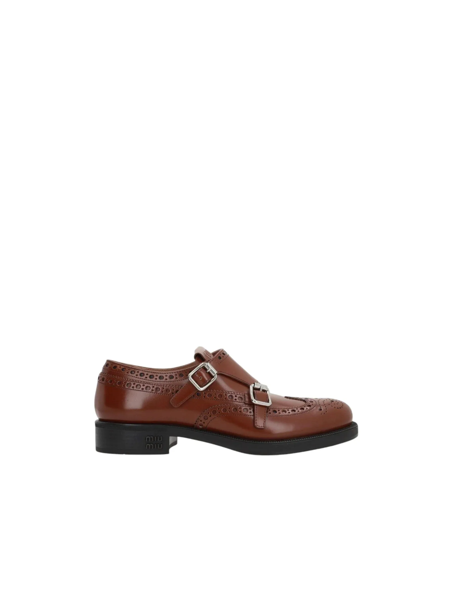 Monk Strap Leather Shoes