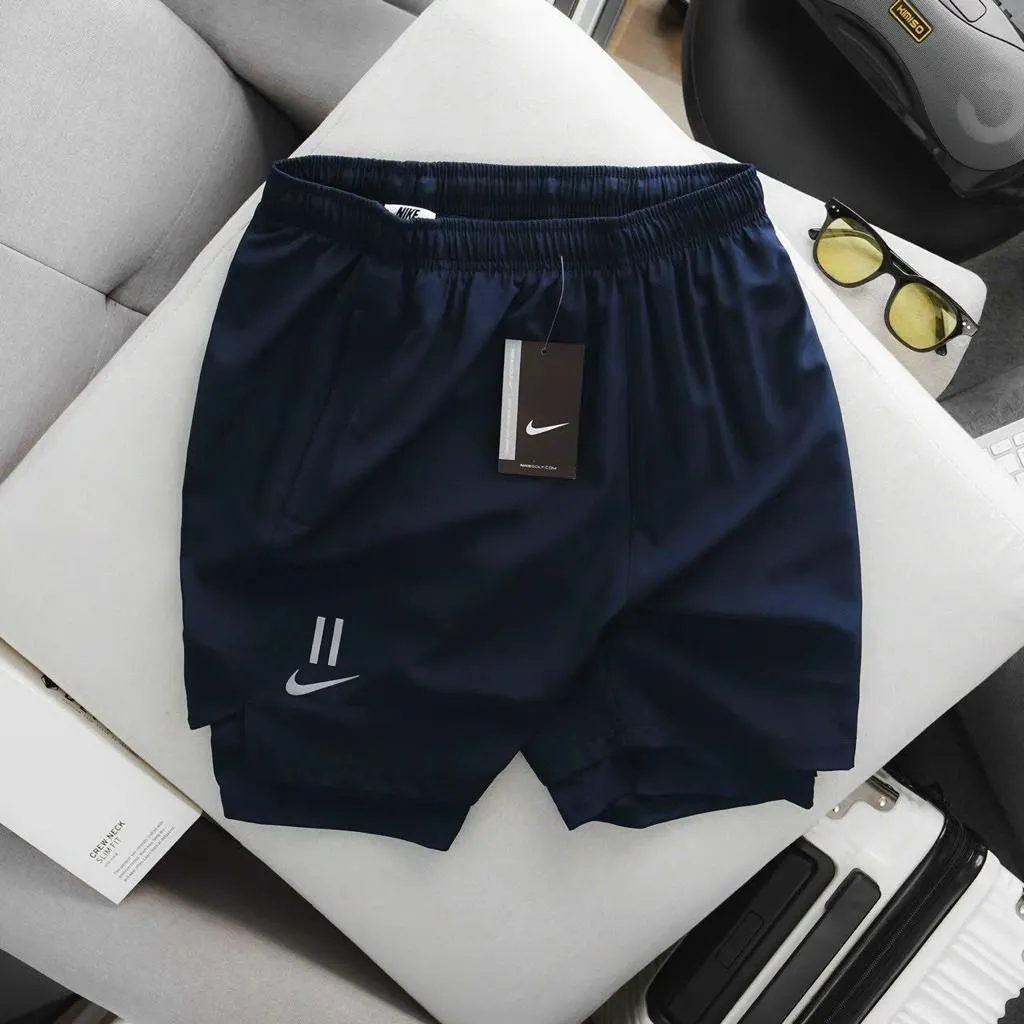 NIKE 2 LAYER TRAINING SHORTS