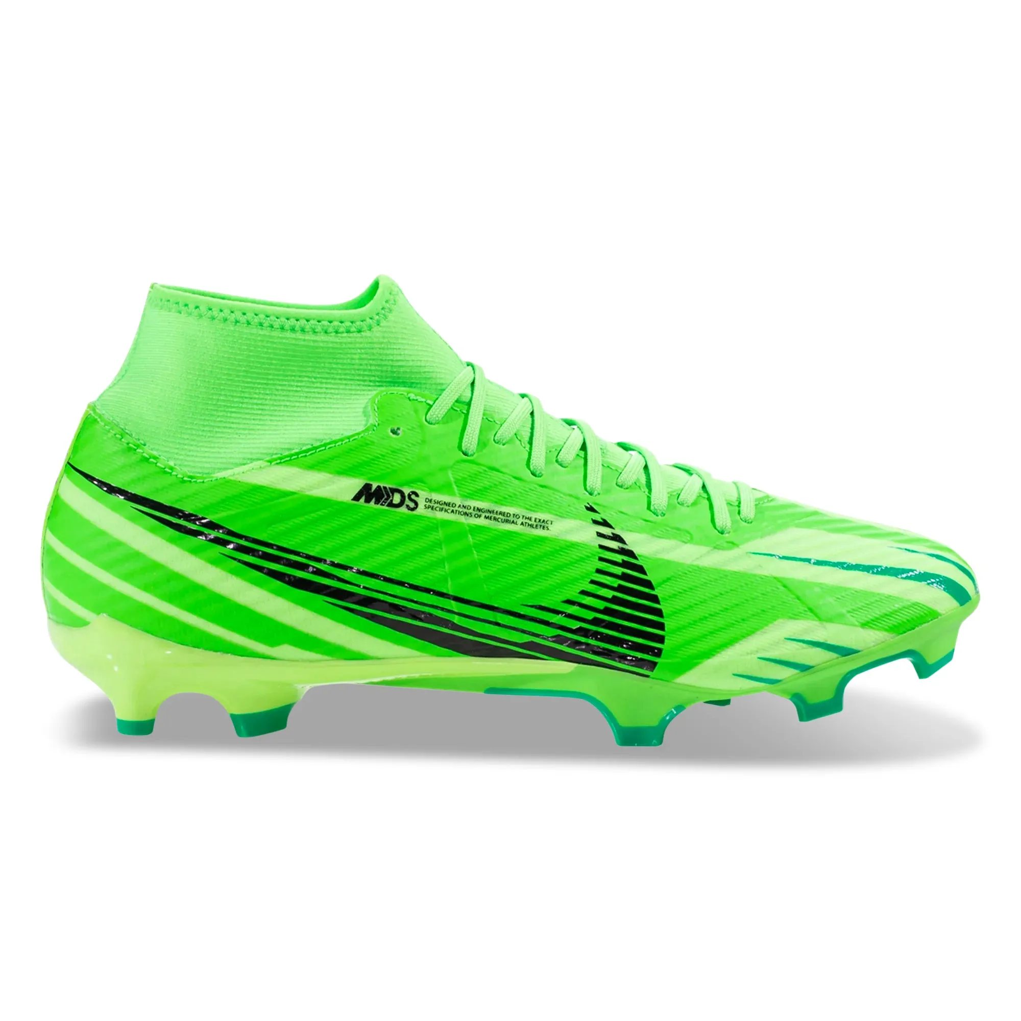 Nike Zoom Superfly 9 Academy MDS FG/MG Soccer Cleats (Green Strike/Black)