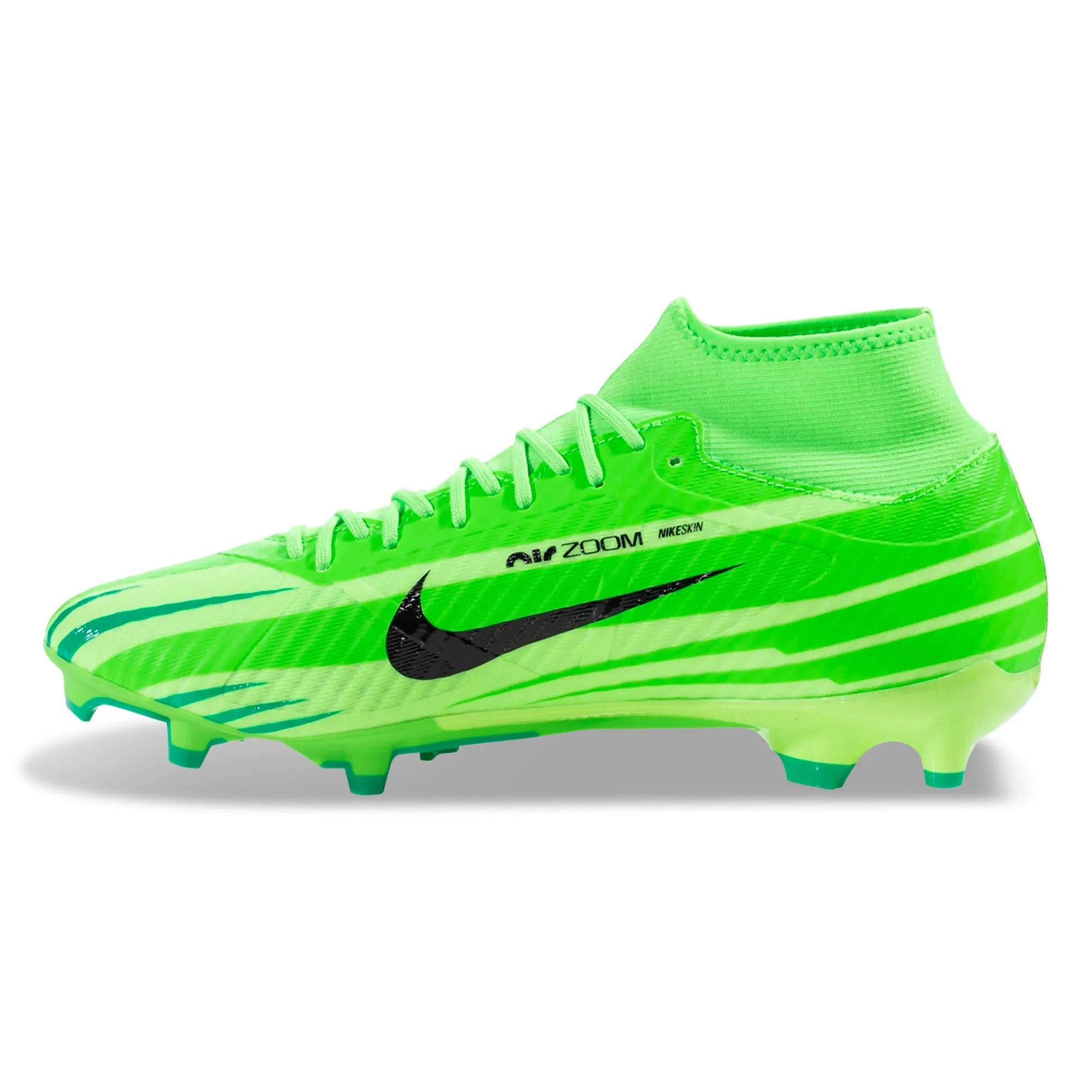 Nike Zoom Superfly 9 Academy MDS FG/MG Soccer Cleats (Green Strike/Black)