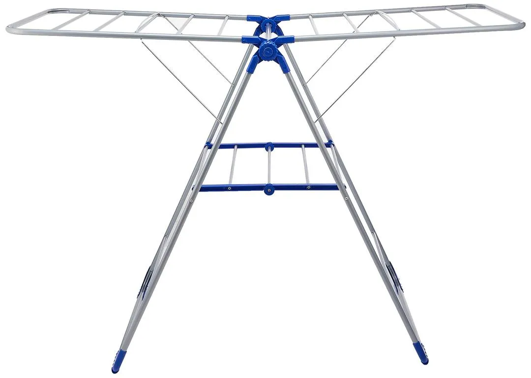 Portable Lightweight Steel Cloth Dryer Stand for Indoor and Outdoor Use