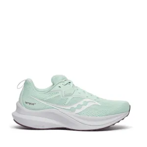 Saucony Women's Tempus 2 Running Shoes in Jade/Eggplant