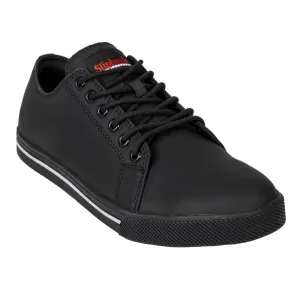 Slipbuster Microfibre Safety Trainers Matte Black 44 - BA060-44