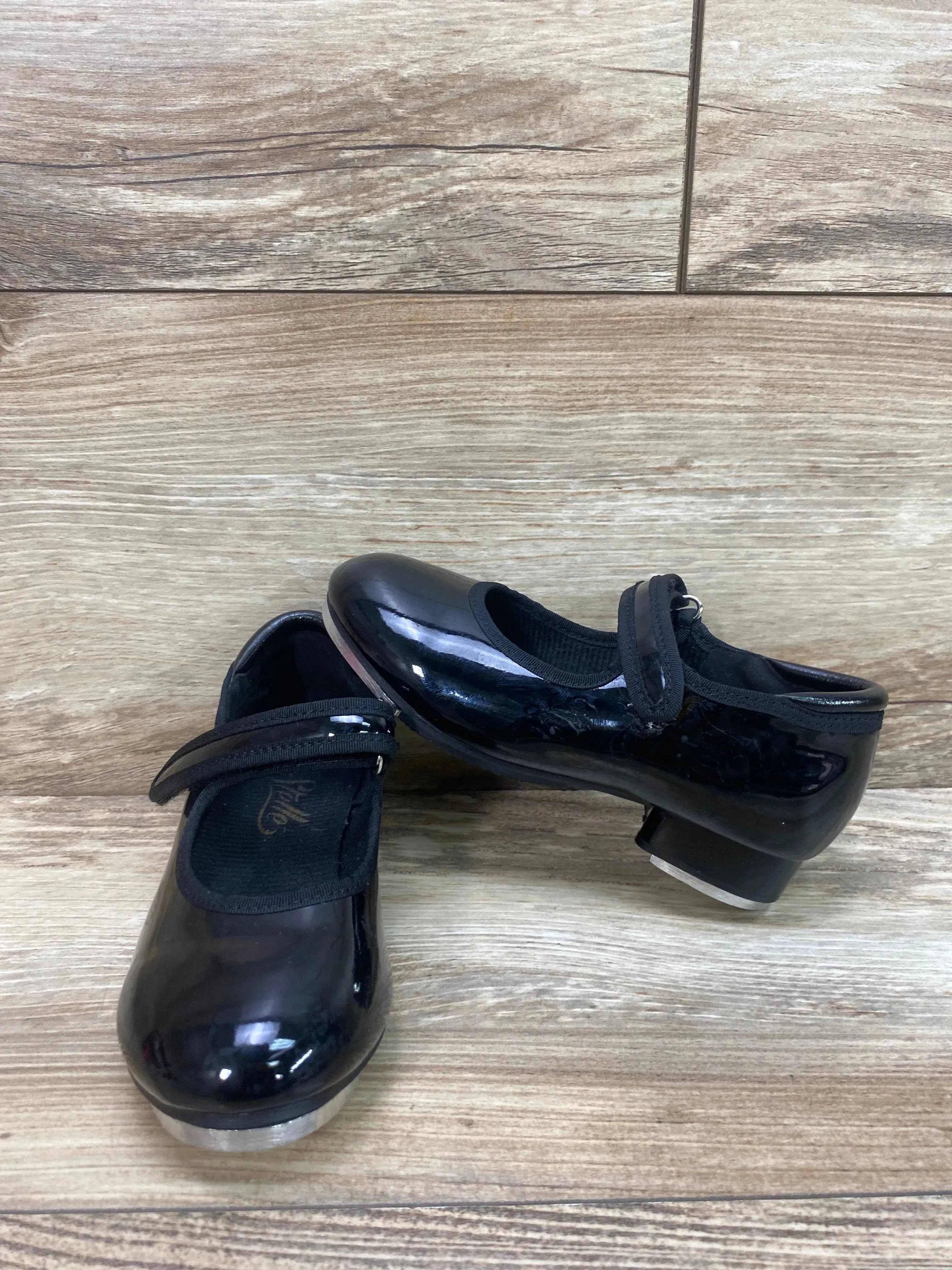 Stelle Girls Tap Shoes Black Sz 11c