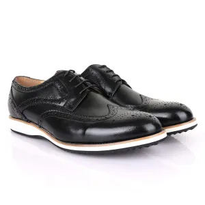 Terry Taylors Classic Oxford Black Leather shoe