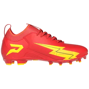 The Flash Football Cleats - Quantum Speed by Phenom Elite