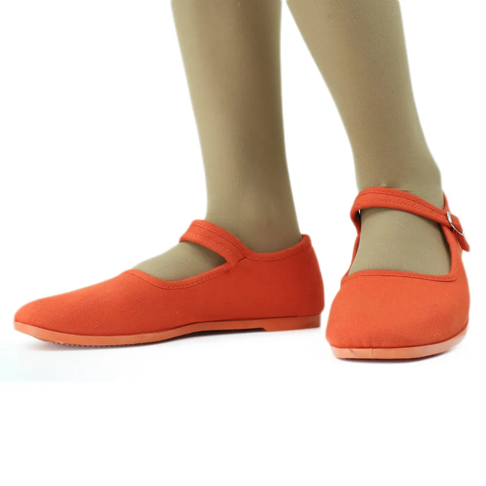 Women's Comfortable Plain Flat,Orange